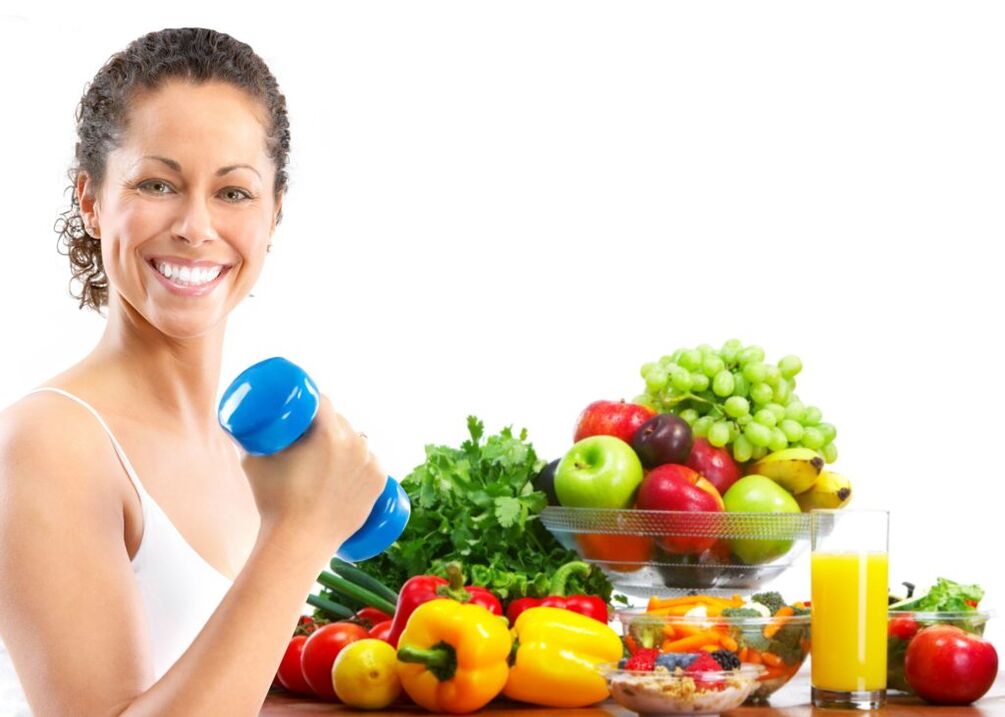 combination of food and exercise to lose weight