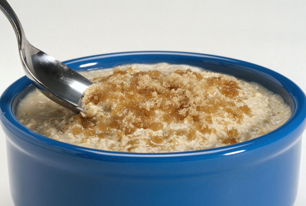 Porridge for ulcers